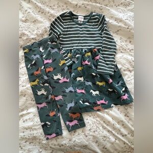 Hanna Andersson matching pony set